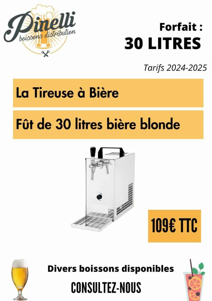 location tireuse a biere ariege